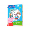 TOYCOMPANY Omaľovánky Prasiatko Peppa + samolepky