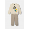 Detská tepláková súprava adidas JL9175 béžová 68
