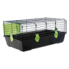 Klietka SMALL ANIMALS Michal čierna so zeleným vybavením 1 ks