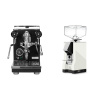 Profitec PRO 400, black + Eureka Mignon Silenzio, CR white