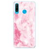 Silikonové pouzdro iSaprio - Huawei P30 Lite - RoseMarble 16 (Odolný silikonový kryt, obal, pouzdro iSaprio - Huawei P30 Lite - RoseMarble 16 - skvělá ochrana a pružnost, stylový UV potisk, lehkost, t