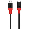 Nabíjačka na hodinky Tactical Recce 3:20 kábel pre Garmin USB-A Black/Red (57983120466)