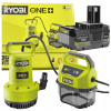 Povrchové čerpadlo Ryobi 0 W 4200 l/hod (AKUMULÁTOROVÉ PONORNÉ ČERPADLO 4200L 18V 4AH RYOBI RY18SPA-0)