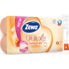 Zewa Deluxe Cashmere Peach 3vrstvový toaletný papier, 8 roliek, 19,3 m rolka