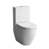 Laufen Pro - Stojaca WC kombi misa, 650x360 mm, zadný/spodný odpad, biela H8259520000001