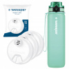 Filtračná fľaša Wessper ActiveMax Tritan 0,5 l zelená
