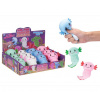 Teddies Axolotl - mačkací antistresový silikon - 10 cm - 4 barvy