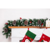 Girlanda MagicHome Vianoce, Berry, 180 cm, 150 vetiev