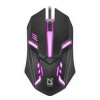 Defender Myš Cyber MB-560L, 1200DPI, optická, 3tl., drôtová USB, čierna, herná, podsvietená
