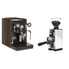 Biepi Sara PID, black/wood + Eureka Mignon Libra 65 All Purpose, CR white