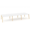 INTERIER-RICANY Pracovné stoly Bench ALFA ROOT 420x160cm, biely