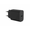 Nabíjačka USB 230V 1port, 1xUSB Typ C, 25W, Power Delivery, čierna