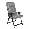 Polohovacie záhradné kreslo Lena Black Edition H039-06PB PATIO