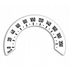 Samolepka na tachometer pre Harley-Davidson Dyna, 1988 - 2017