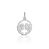 Strieborný prívesok znamenia zverokruhu Blíženci JVD SVLP1080X6100BL