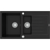 Granitový drez MEXEN MATIAS čierny