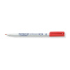 STAEDTLER Lumocolor 301 popisovač na biele tabule - červený