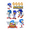 CUKROVÁ TLAČ Jedlý obrázok na tortu SONIC SONIK JEŽKO + POSTAVY TEXT 128