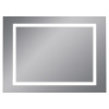 ACB A1630020LB Nástenné zrkadlo MUL s LED osvetlením 54W, 3000K, 3835lm, IP44, biela