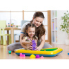 Adam Toys, Kinetický piesok prírodný - 5kg + nafukovacie pieskovisko Adam Toys