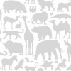 ESTAhome Tapeta Animals grey