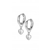 Strieborné náušnice Hot Diamonds Most Loved DE718