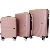T-class® Súprava 3 kufrov VT21111, ružová 1718