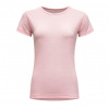 Dámske merino tričko Devold Breeze 150 pink L