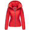 Marikoo LOWENBABY Dámska prechodná bunda s kapucňou, červená - L