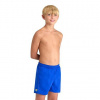 Chlapčenské šortky arena Boys 'Fundamentals Logo Beach Boxer NEON BLUE-SOFT GREEN veľkosť 12-13 / 152cm