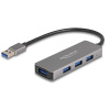 Delock 63171 USB 3.0 hub sivá; 63171