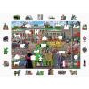 Wooden city - Puzzle Paríž - Berlin - drevené - 500 dielov