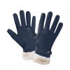 ELT Zimné jazdecké rukavice St. Moritz E.L.T. – Navy FARBA: NAVY modrá, VEĽKOSŤ: XS