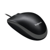LOGITECH Logitech® B100 Optical USB Mouse - BLACK-GREY 910-003357