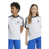 Detské bavlnené tričko adidas Originals 3STRIPES TEE biela farba, s nášivkou, JE0515 164
