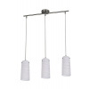 Rabalux - Aurel - lampa závesná - lesklý chróm-sklo opál