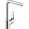 HANSGROHE Focus M41 páková drezová batéria Eco, 1jet, výška výtoku 277 mm, chróm, 31827000