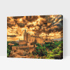 Vymalujsisam.sk Maľovanie podľa čísiel - Hrad Alcázar, Segovia Veľkosť: 30x40cm, Rám: Na plastovej doske