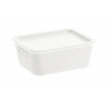 Tontarelli Úložný box BELLA M s vekom - 1,18 l biela 8034528112