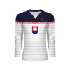 Slovensko Dámsky - Hokejový Replika 0117 Fan Dres/vlastné meno a číslo XXL