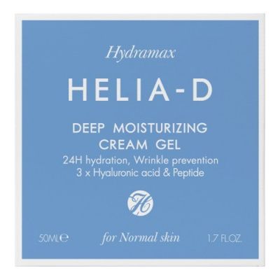 Helia-D Hydramax Hĺbkovo hydratačný krémový gél pre normálnu pleť 50 ml (Kozmetika Helia-D)