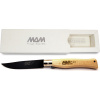 Zavírací nůž s pojistkou MAM Douro 5004 Black Titanium - buk, 7,5 cm