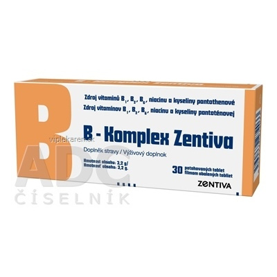 B-Komplex Zentiva 30 tabliet