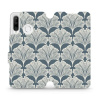 Flipové pouzdro Mobiwear - Huawei P30 Lite - VA43S Lístky jinanu (Knížkové flip pouzdro, obal, kryt na mobil Huawei P30 Lite - VA43S Lístky jinanu, materiál Umělá kůže + TPU - ochrana 360°, stojánek,