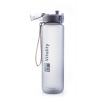 Fľaška G21 na pitie, 1000 ml, sivá-zmrznutá
