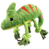 Hračka Dog Fantasy Jungle chameleon pískací zelená 28 cm