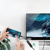 AppleMix UGREEN USB-C samec na DisplayPort samica - 10 cm - biely