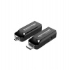 PremiumCord USB-C na HDMI extender přes Cat5e/6/6a 4K@60Hz na 60m (khext60-10)
