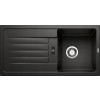 Jednokomorový drez Blanco FAVUM, granitový, čierny