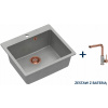 Kuchynská batéria - Sink Morgan 110 Gray Copper + Battery Angelina Wyc (Kuchynská batéria - Sink Morgan 110 Gray Copper + Battery Angelina Wyc)